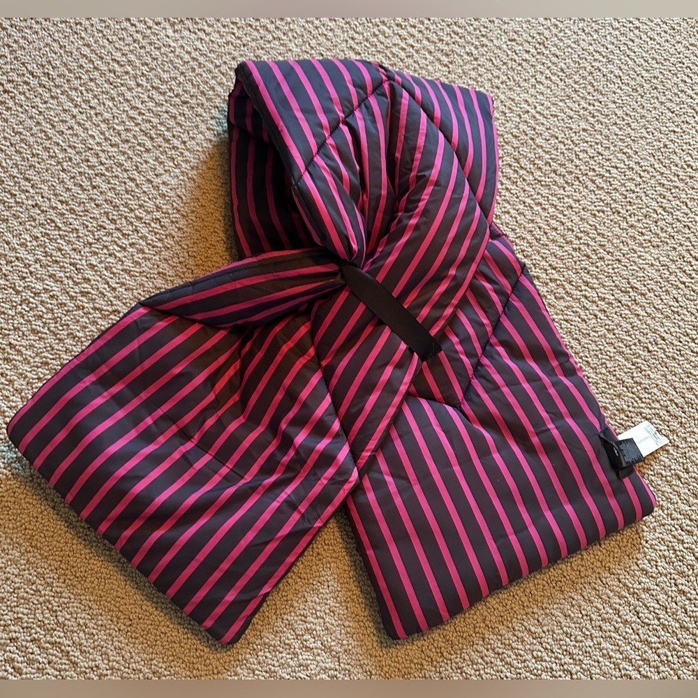Maeve by Anthropologie Packable Puffer Striped Scarf - Picture 4 of 10